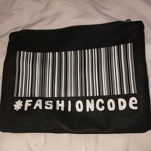 Zara bag faux leather clutch